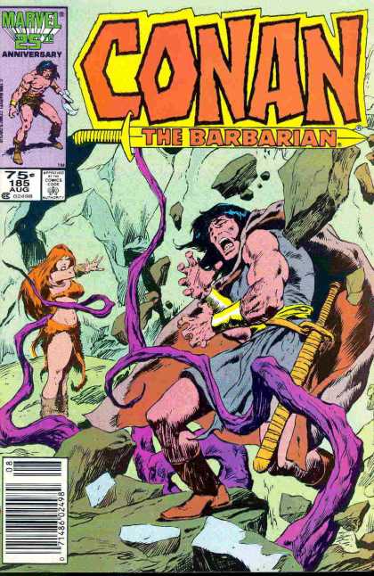 John Buscema Conan the Barbarian 185 - John Buscema