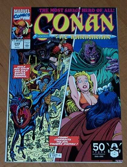 Arthur Adams Conan the Barbarian 249 - Arthur Adams