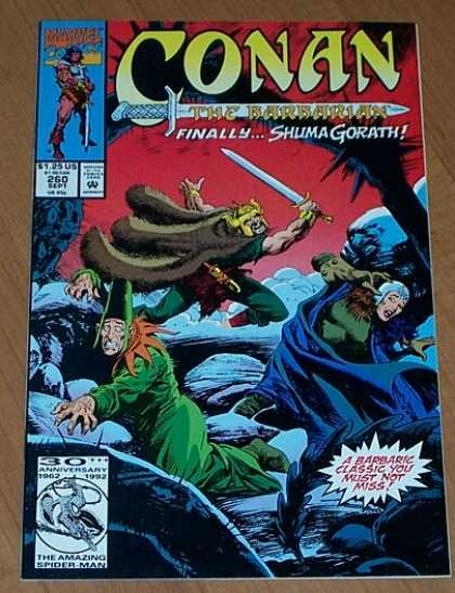 Sword - Marvel - Fur - Helmet - Ice Conan the Barbarian 260 - Sword - Marvel - Fur - Helmet - Ice