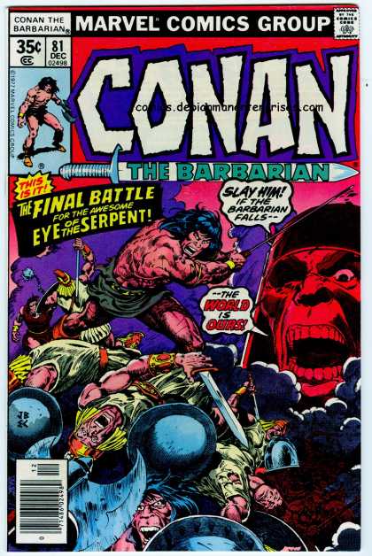 Conan the Barbarian 81 - Axe - Ernie Chan, John Buscema