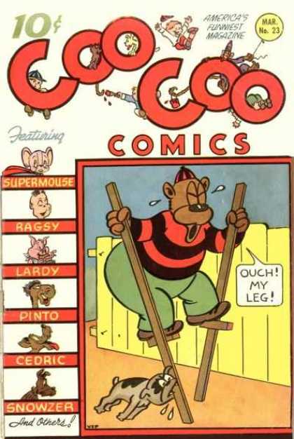 Coo Coo Comics 23 - Mar - No23 - Supermouse - Ragsy - Lardy