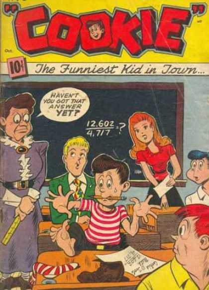 Cookie 3 - The Funniest Kid In Town - Boy - Classroom - Teacher - Board