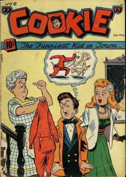 Cookie 6 - The Funniest Kid In Jown - Tie - Coat - Necklace - Love