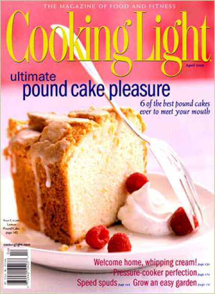 Cooking Light - Sour Cream-Lemon Pound Cake