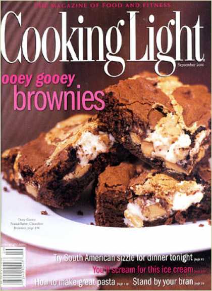 Cooking Light - Ooey-Gooey Peanut Butter-Chocolate Brownies