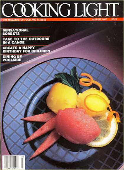Cooking Light - Pineapple-Orange Sorbet<br>Watermelon Sorbet