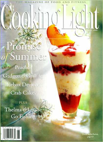 Cooking Light - Peach Melba Parfait