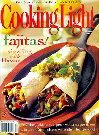 Cooking Light - Sizzling Steak Fajitas