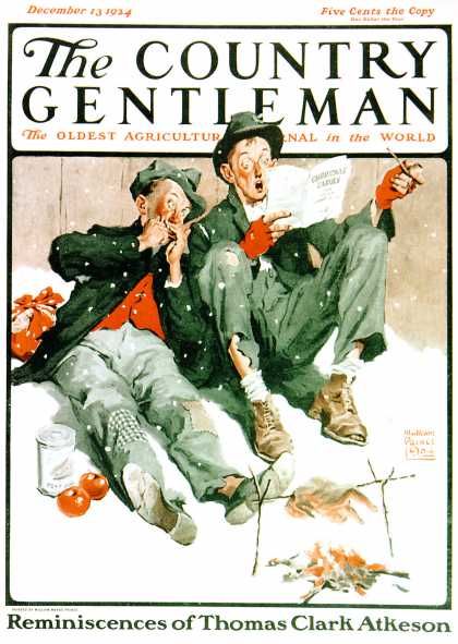 Country Gentleman - 1924-12-13: Hobo Christmas (WM. Meade Prince)