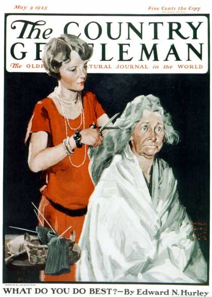 Country Gentleman - 1925-05-09: Grandma Bobs Her Hair (WM. Meade Prince)