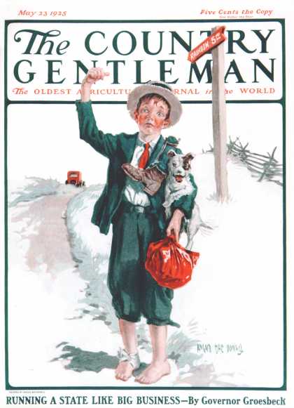 Country Gentleman - 1925-05-23: Hitchhiking Boy (Angus MacDonall)