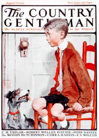 Country Gentleman - 1925-08-08: Removing a Loose Tooth (WM. Meade Prince)