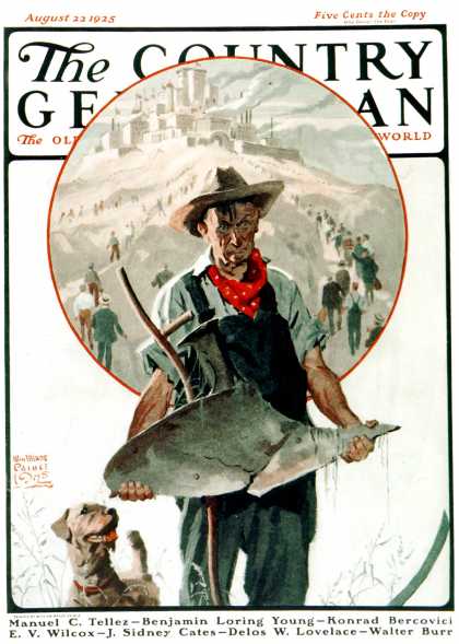Country Gentleman - 1925-08-22: Broken Plow (WM. Meade Prince)