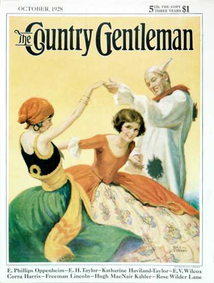 Country Gentleman - 1928-10-01: Halloween Dance (Ray C. Strang)