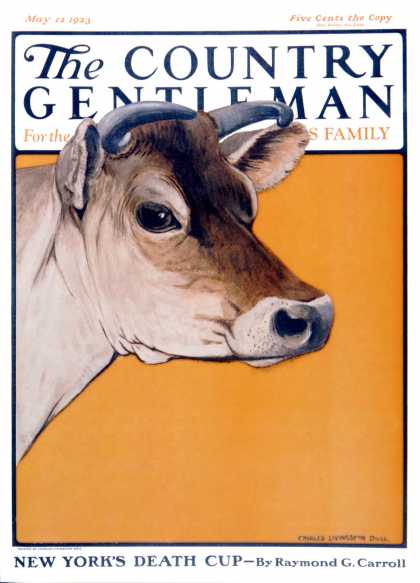 Country Gentleman - 1923-05-12: Dairy Cow (Charles Bull)