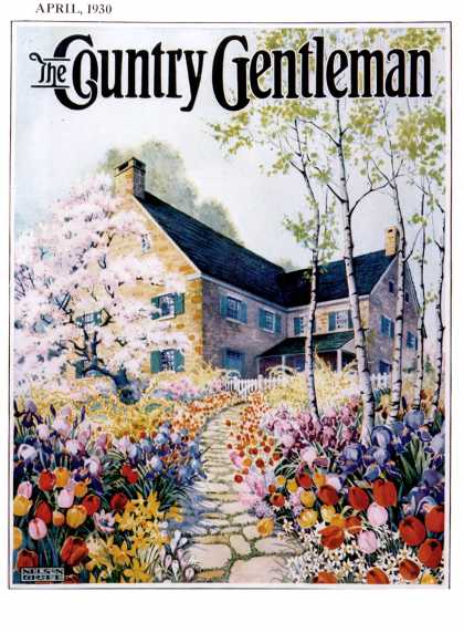 Country Gentleman - 1930-04-01: Home in Springtime (Nelson Grofe)