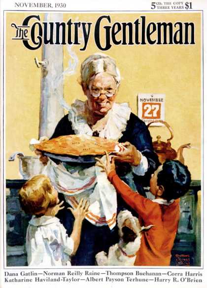 Country Gentleman - 1930-11-01: Thanksgiving Pie (WM. Meade Prince)