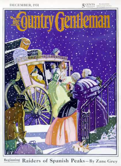Country Gentleman - 1931-12-01: Victorian Christmas Scene (Kraske)