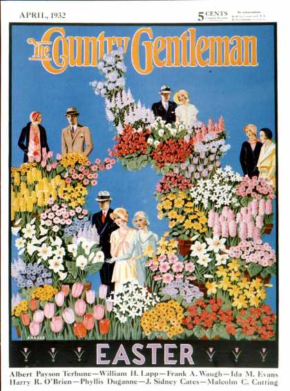 Country Gentleman - 1932-04-01: Easter Flowers (Kraske)
