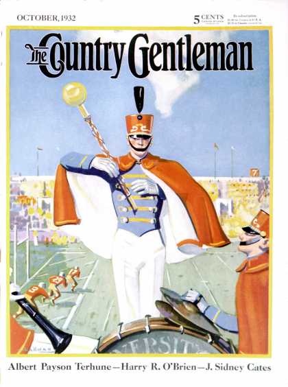 Country Gentleman - 1932-10-01: Drum Major (Hallman)