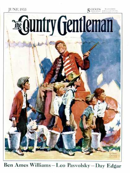 Country Gentleman - 1933-06-01: Circus Work (WM. Meade Prince)