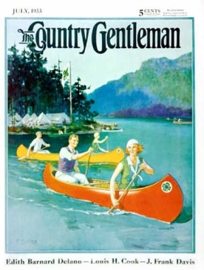 Country Gentleman - 1933-07-01: Four-H Camp (W.F. Soare)