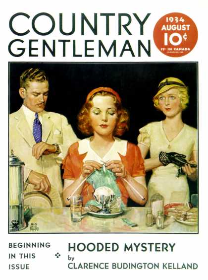 Country Gentleman - 1934-08-01: Lunch Counter Wait (Ralph P. Coleman)