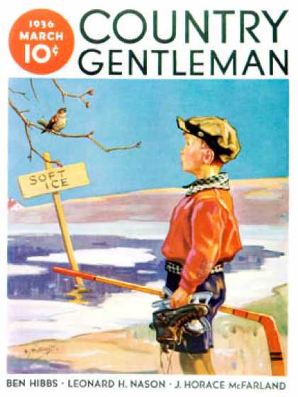 Country Gentleman - 1936-03-01: Soft Ice (Henry Hintermeister)