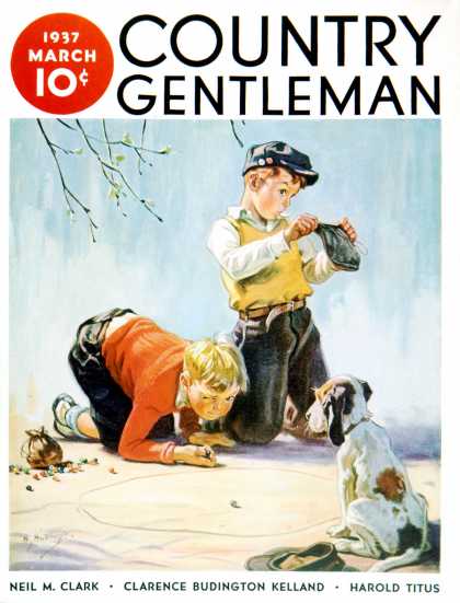 Country Gentleman - 1937-03-01: Lost All His Marbles (Henry Hintermeister)