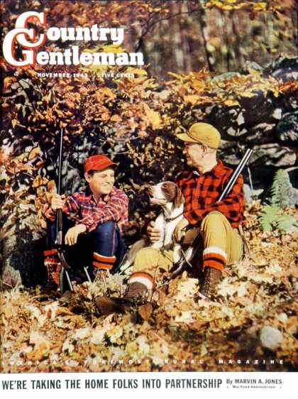 Country Gentleman - 1943-11-01: Bird Hunters (Constance Bannister)