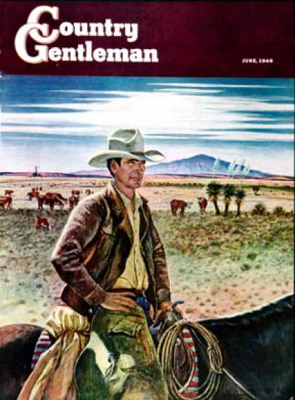 Country Gentleman - 1946-06-01: Cattleman (Peter Hurd)