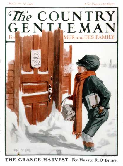 Country Gentleman - 1923-01-27: No School Today (Angus MacDonall)