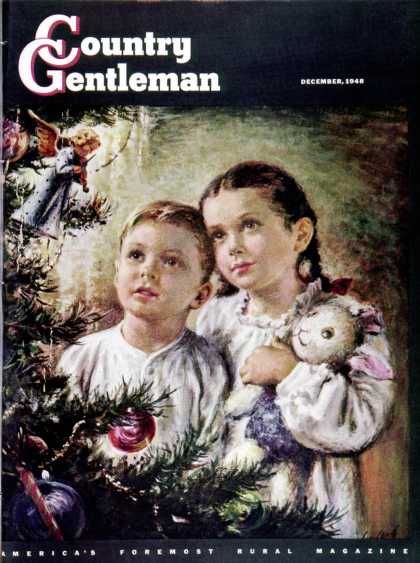 Country Gentleman - 1948-12-01: Christmas Angel (George Garland)