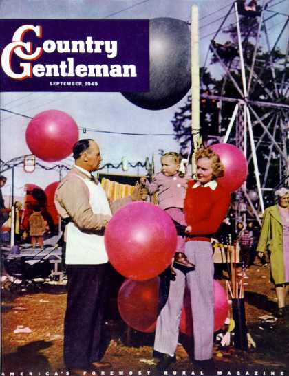 Country Gentleman - 1949-09-01: Balloon Man at the Fair (Packard)