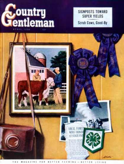 Country Gentleman - 1950-04-01: 4-H Momentos (John Atherton)