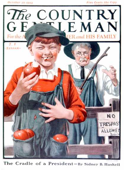 Country Gentleman - 1923-10-20: Pockets full of Apples (J.F. Kernan)