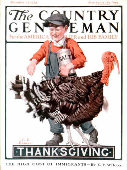 Country Gentleman - 1923-11-24: Thanksgiving (J.F. Kernan)