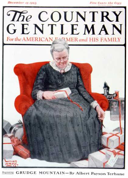 Country Gentleman - 1923-12-15: Wrapping Presents (WM. Hoople)