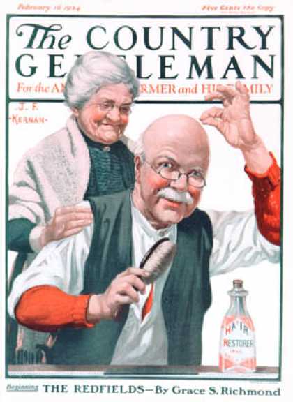 Country Gentleman - 1924-02-16: Hair Restorer (J.F. Kernan)