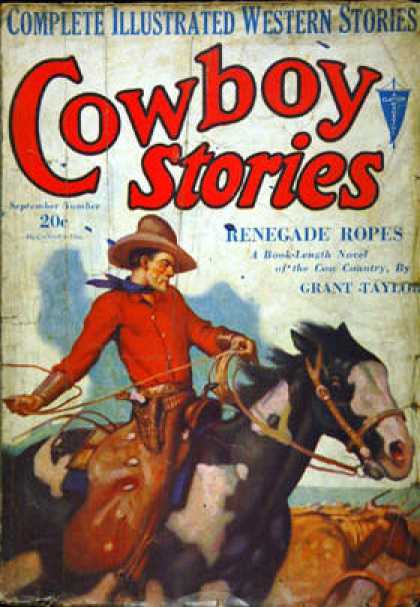 Cowboy Stories - 9/1930