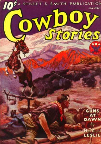 Cowboy Stories - 1/1934