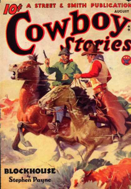 Cowboy Stories - 8/1934