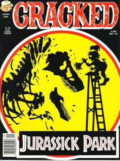 Cracked 283 - Jurassick Park - Dinosaur - Ladder - Dusting - Janitor