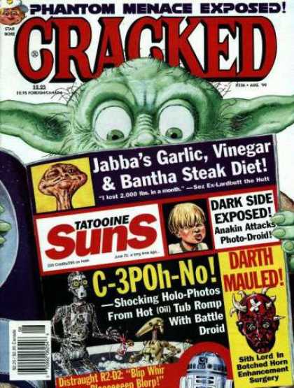 Yoda - Star Wars - Tabloid - Funny - C3po Cracked 336 - Yoda - Star Wars - Tabloid - Funny - C3po