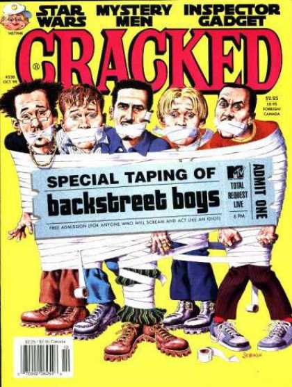 Backstreet Boys - Star Wars - Mystery Men - Inspector Gadget - Man Cracked 338 - Backstreet Boys - Star Wars - Mystery Men - Inspector Gadget - Man