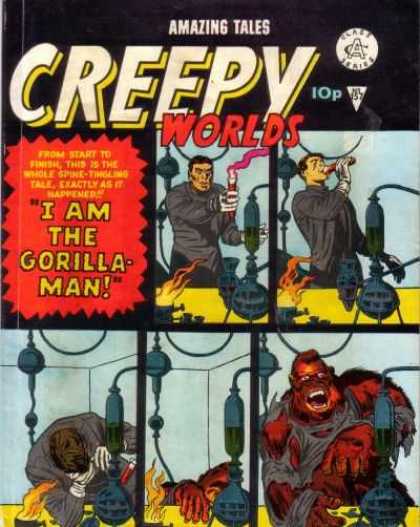 Creepy Worlds 157 - Amazing Tales - Creepy Worlds - Gorilla Man - Science - Experiments