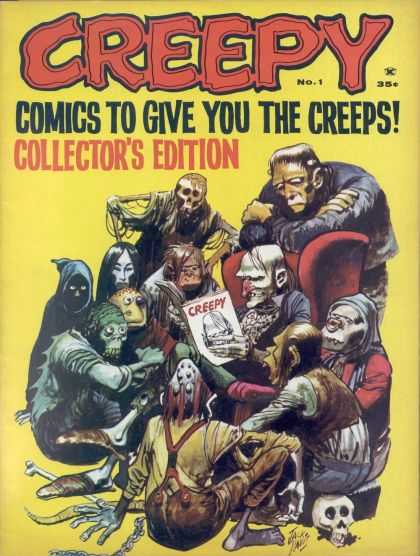 Creepy 1 - Skull - Collectors Edition - Frankenstein - Ghouls - Skeleton - Dan Brereton
