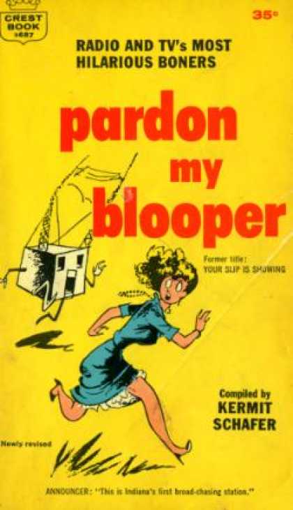 Crest Books - Pardon My Blooper - Kermit Schafer