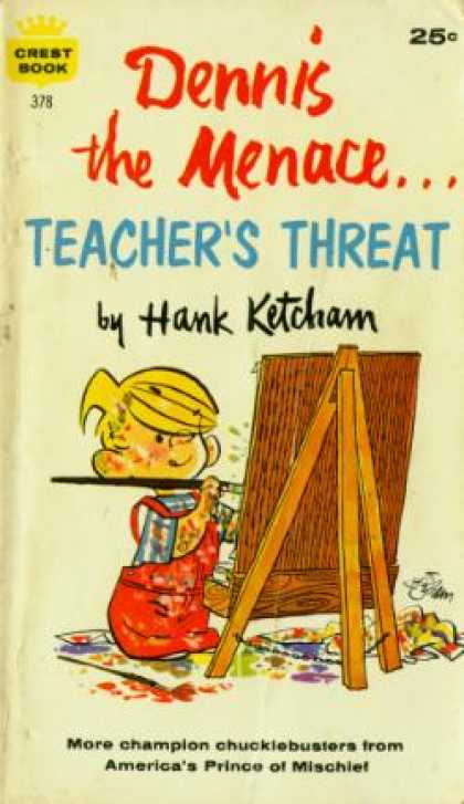 Crest Books - Dennis the Menace...teacher's Threat - Hank Ketcham