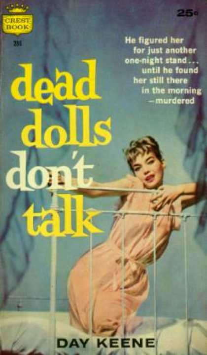 Crest Books - Dead Dolls Don't Talk - Day Keene
